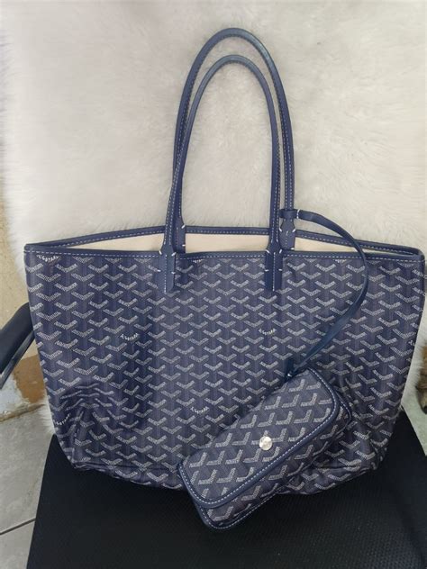 goyard navy blue